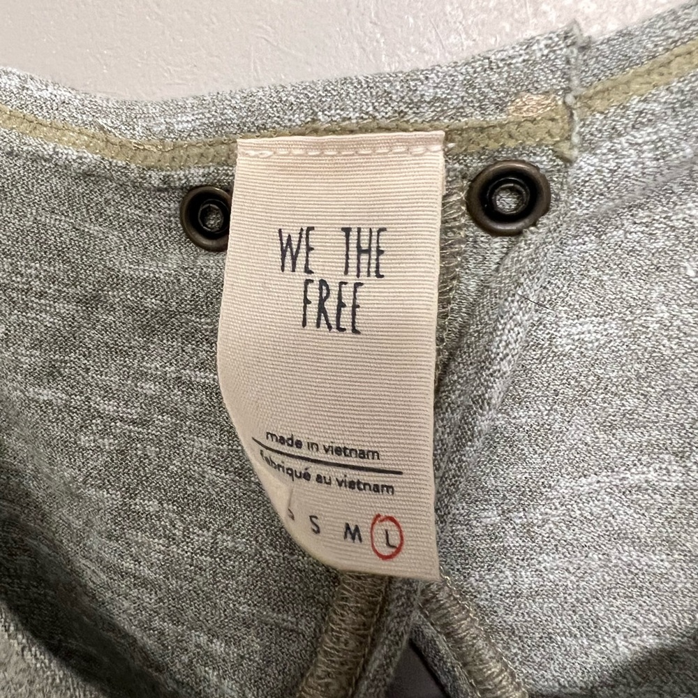 Free People - We the Free Stevie Swing Tank Top, Flutter Back | Size Large - Picture 2 of 6